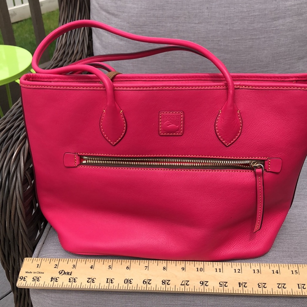 Dooney & Bourke Florentine Fuchsia Pink tote - Picture 10 of 12
